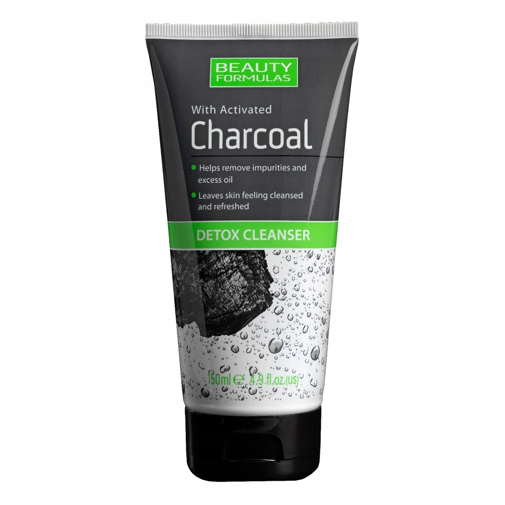 

Beauty Formulas Charcoal żel do mycia twarzy