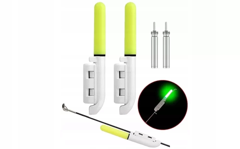 Świetlik Elektryczny Miracle Fisch Rod Rip Light Zielony 2 Sztuki