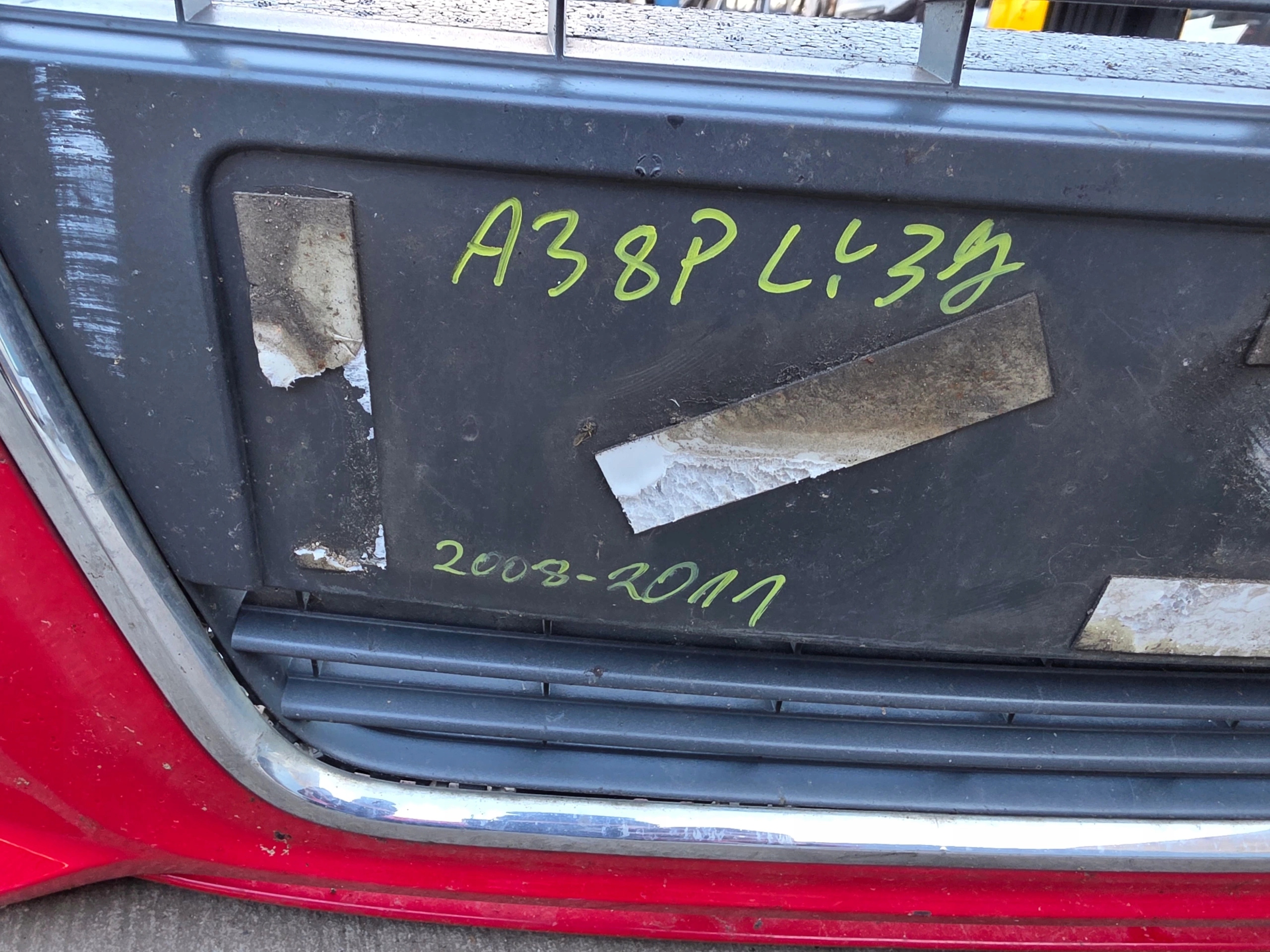 bumper front AUDI A3 8P LIFT 2008-2011 LY3J complete !!!
