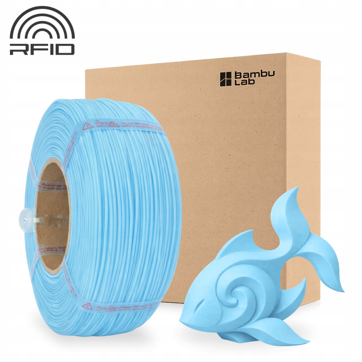 Filament PLA Bambu Lab 1,75 mm 1000 g niebieski