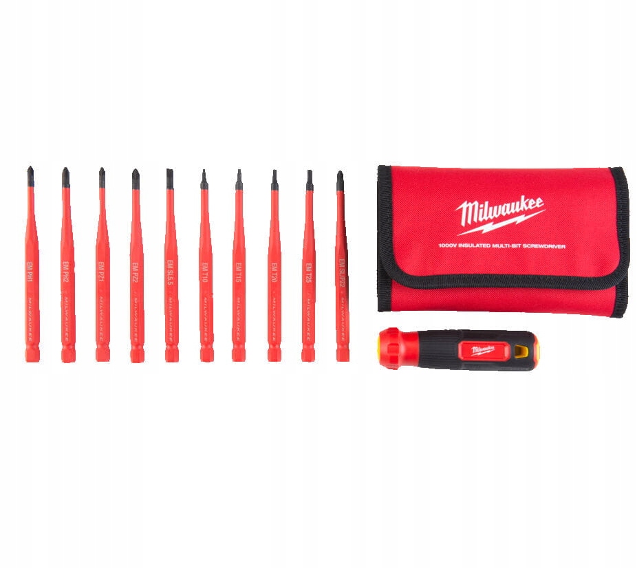 Milwaukee 4932493657 Wkrętak izolowany 10 w 1 w piórniku