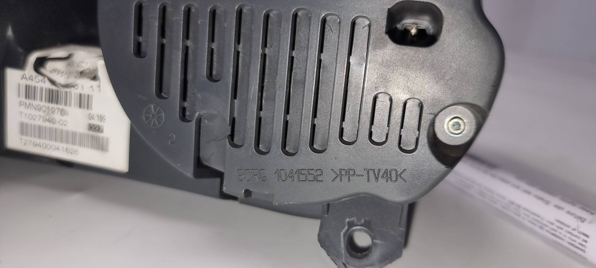 dials clock A4543403111 SMART FORTWO