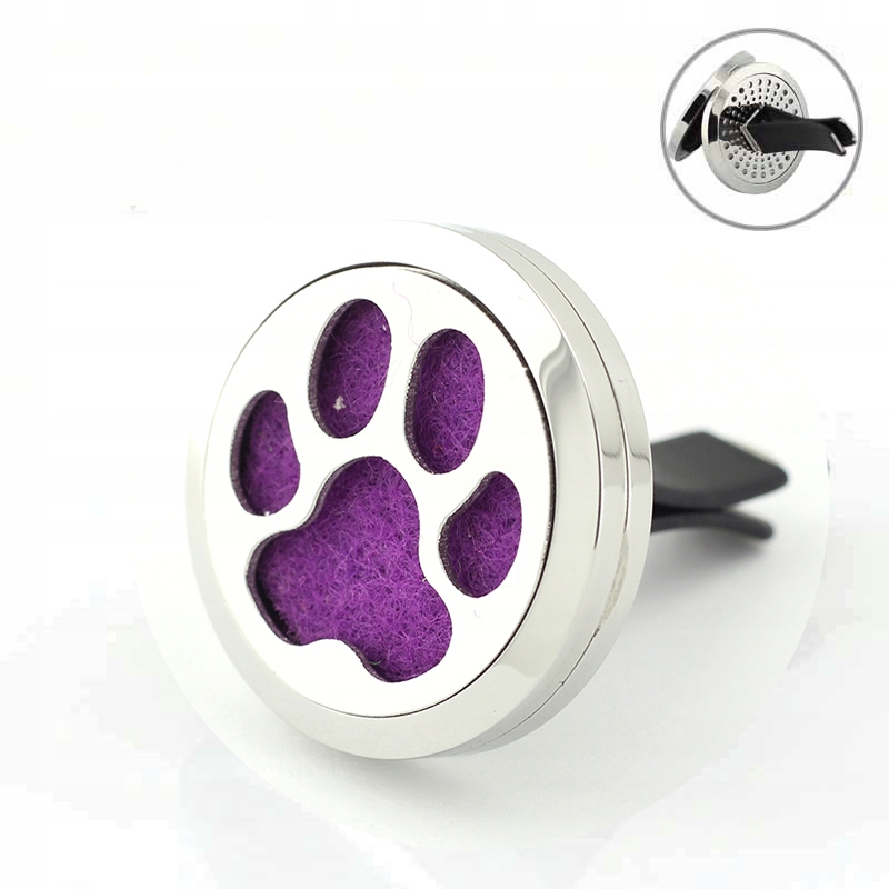 ZDROWY dyfuzor zapachu do auta ŁAPKA do olejków Rodzaj do kratki nawiewu