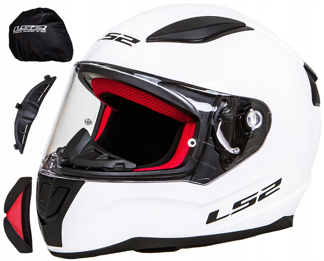 

Zamknięty Nowy Kask LS2 FF353 Rapid Biały M