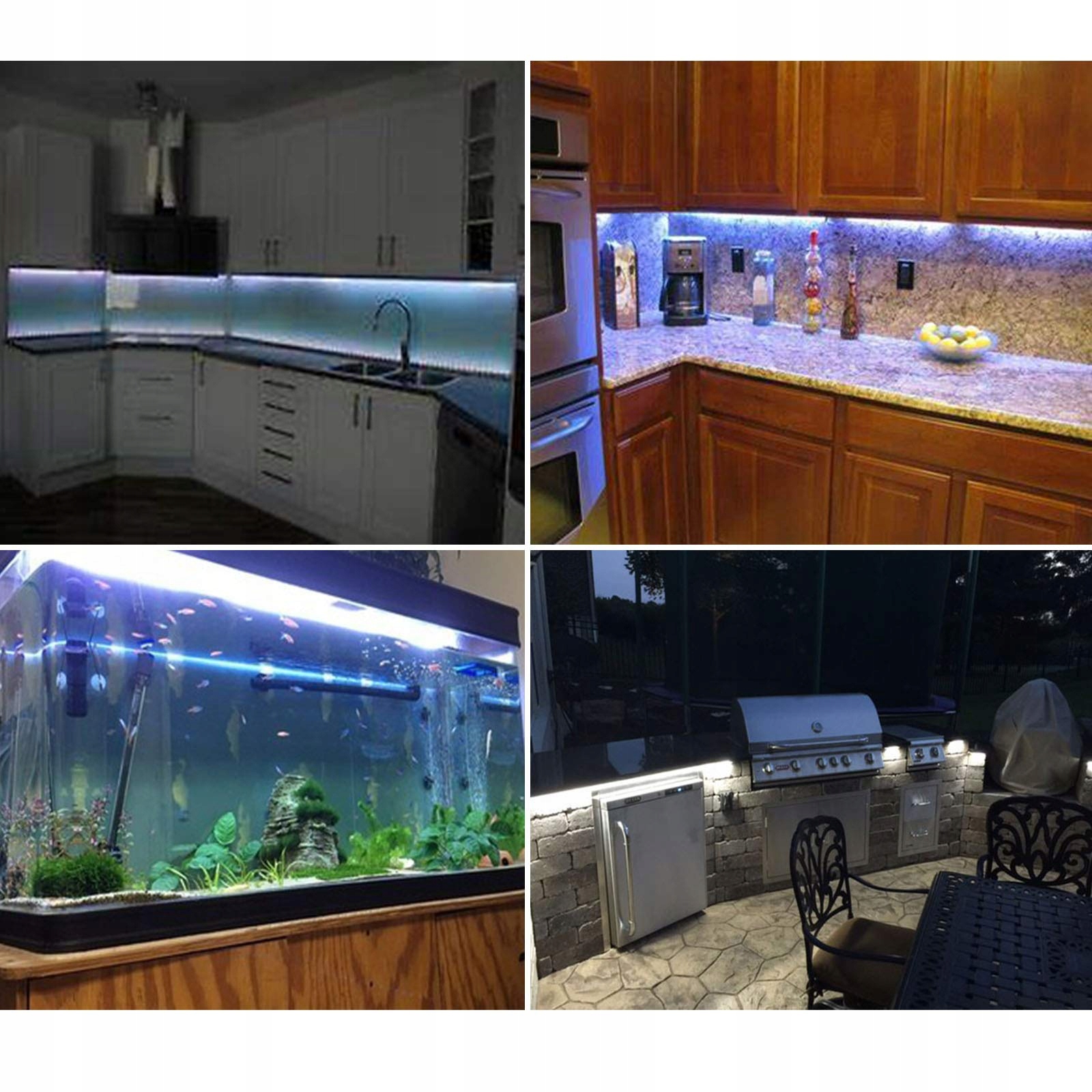 HOMELEO 6M180 LED Solarne Taśmy Wodoodporne 8 Trybów Ogród Balkon Dekoracja — miniatura 5