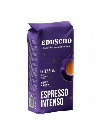 Levně Tchibo Eduscho Espresso Intenso 1000 g Káva Zrnková Robusta