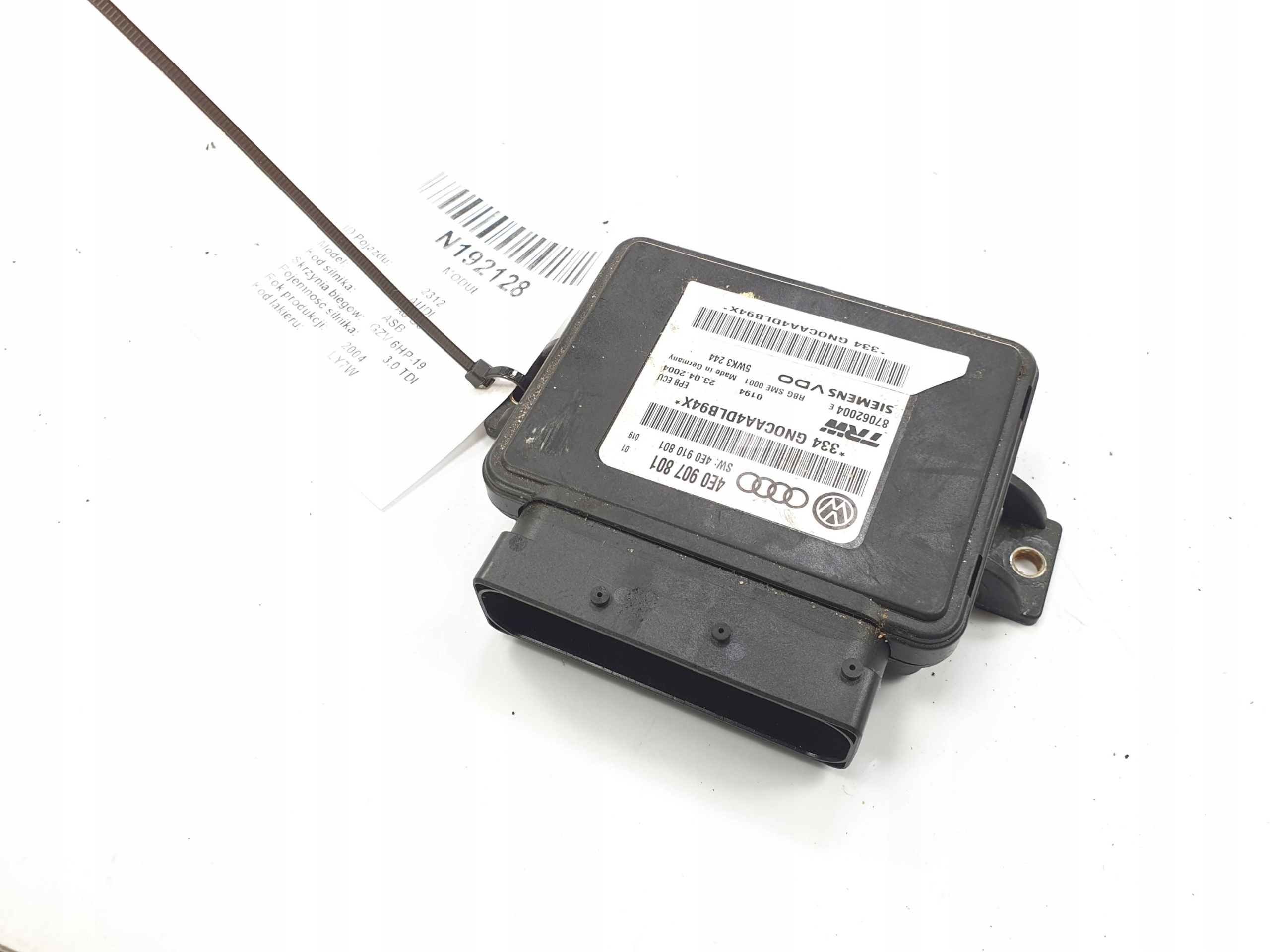 Модуль 4E0907801 AUDI A8 D3