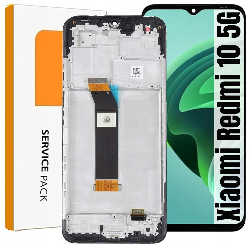 Displej Pro Xiaomi Redmi 10 5G Originální LCD Displej Rámeček
