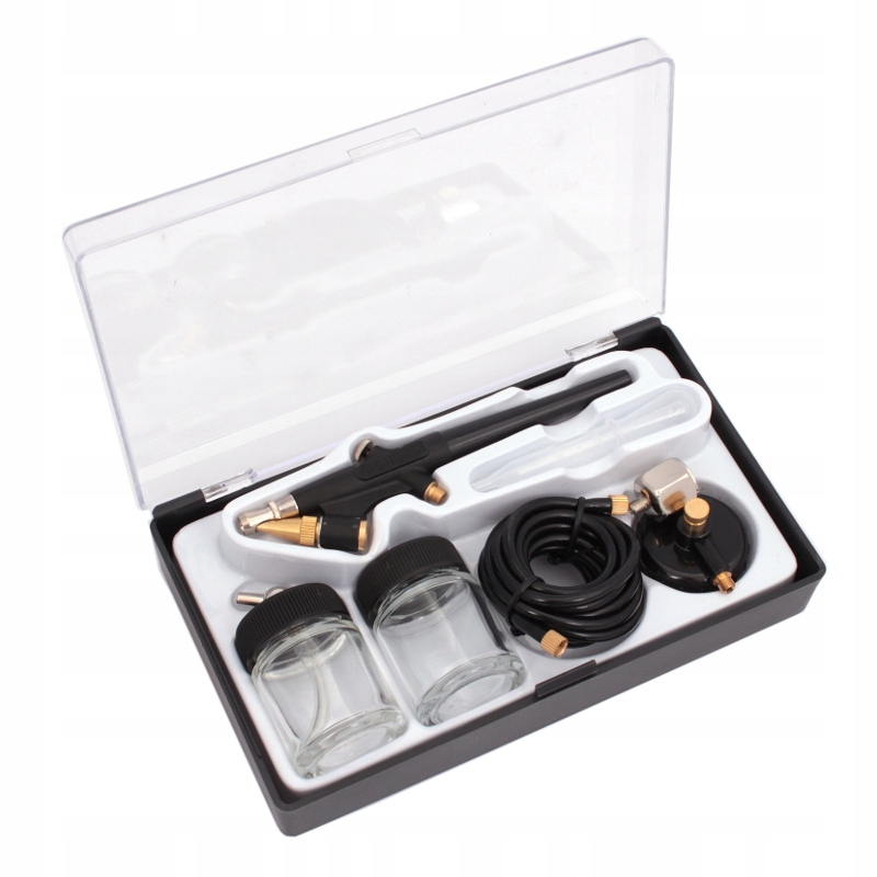 ZESTAW 2 AEROGRAFÓW 0.2, 0.3, 0.5, 0.8 mm Marka XL-Tools