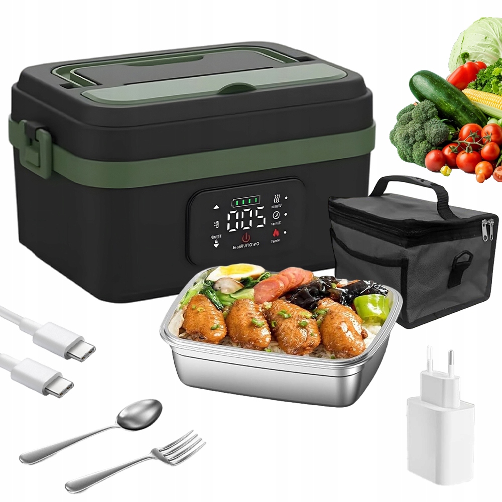 Mobilní Elektrický Obědový Box 6 Stupňů Teploty 1000 ML