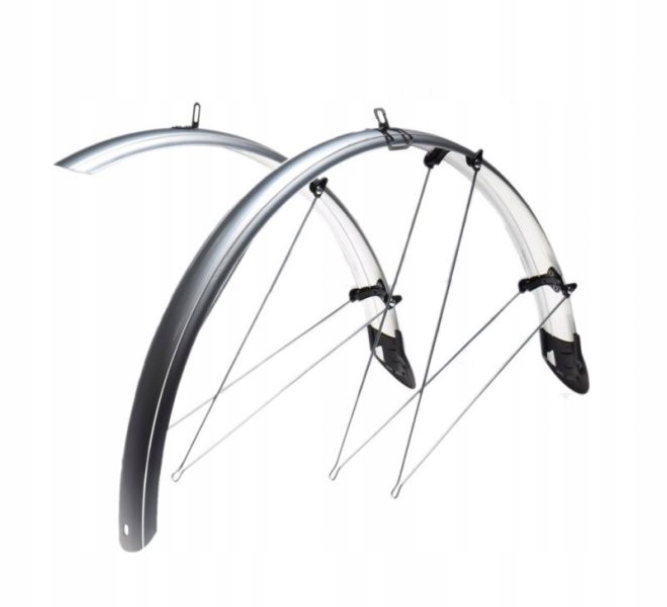 

Błotniki 26" 53mm Trekking Srebrne