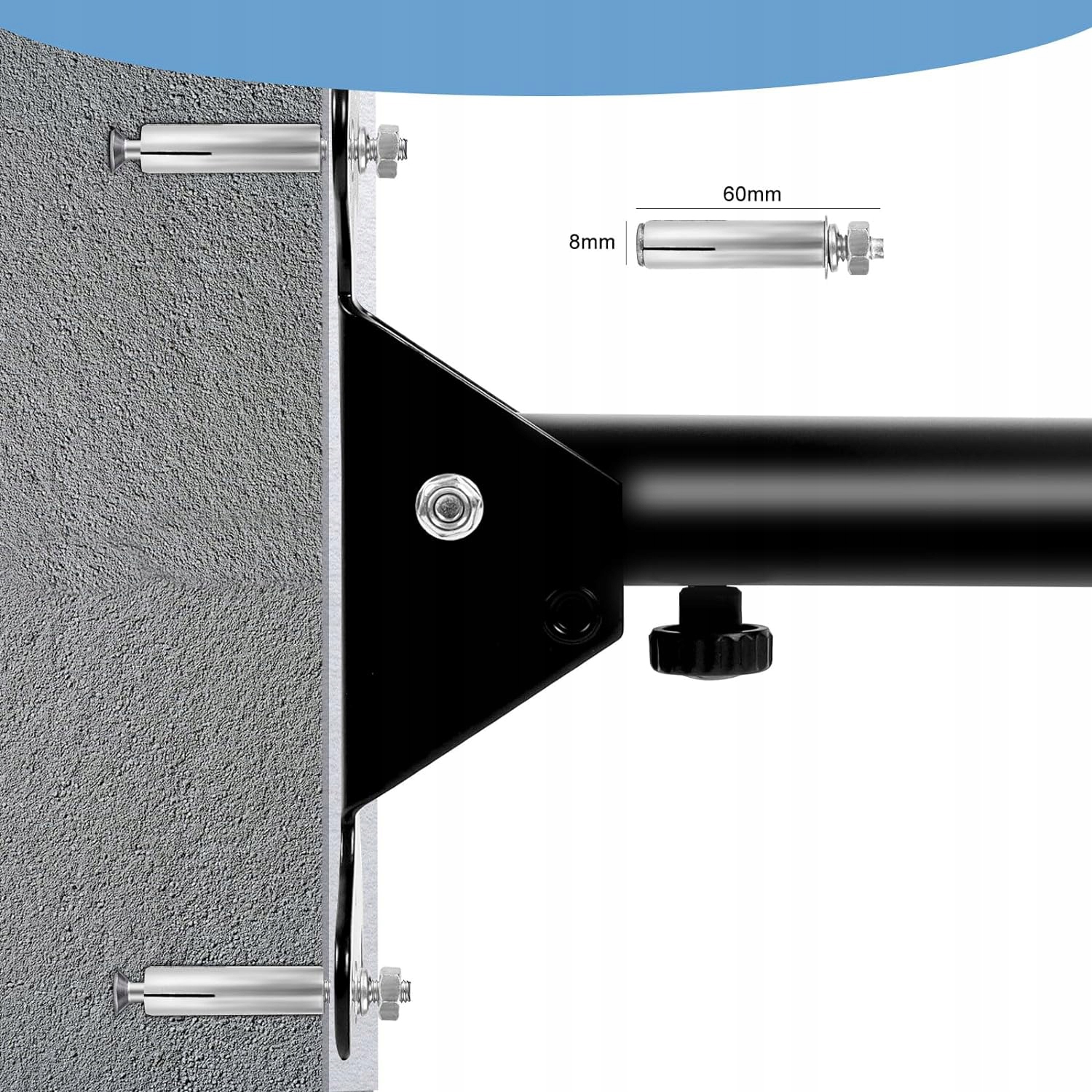 Uchwyt Ścienny do Roweru, Stojak na Rowery na Ścienny, Hak Rowerowy Ścienny Materiał dominujący metal