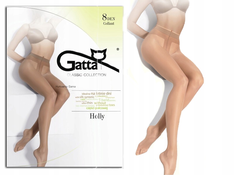 

Rajstopy Gatta Holly 8 Den Stretch 4-L visone