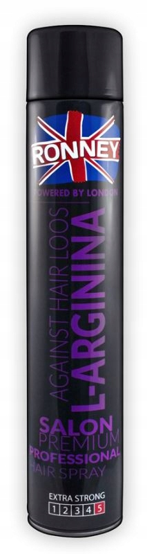 LAKIER PRZECIW WYPADANIU WŁOSÓW 750ml RONNEY L-ARGININA