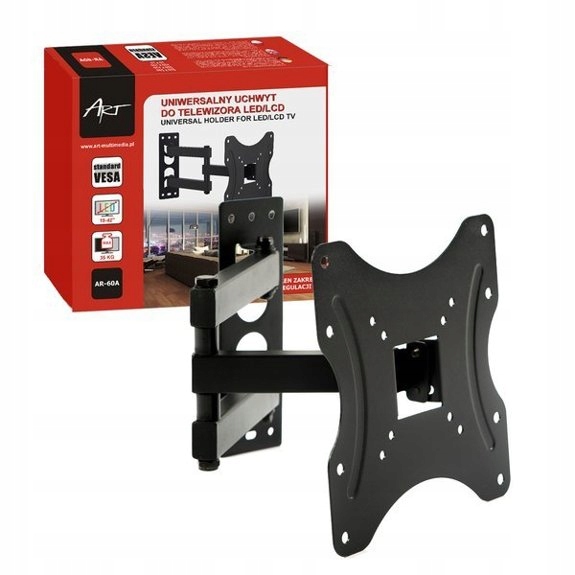 UCHWYT DO TV LCD LED ART AR-60A 19-42" 35KG