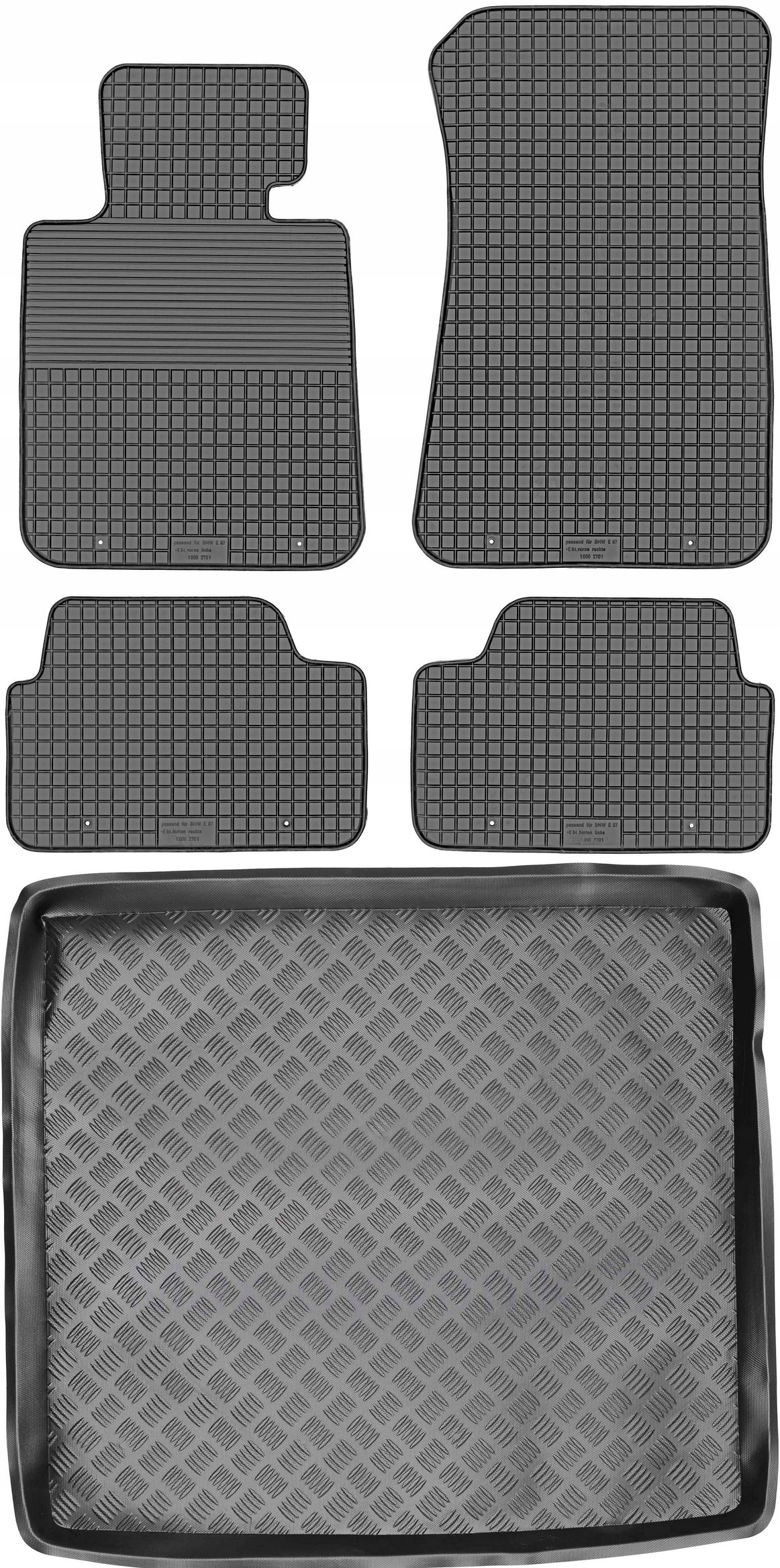 Bmw X1 E84 Crossover 2009-2016 Koberce batožinový priestor