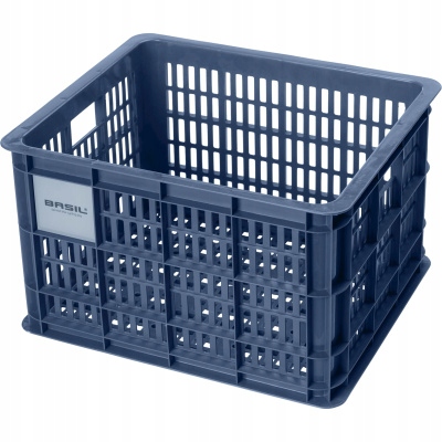 Cyklistická skříň Basil Crate M tmavě modrá 29.5L