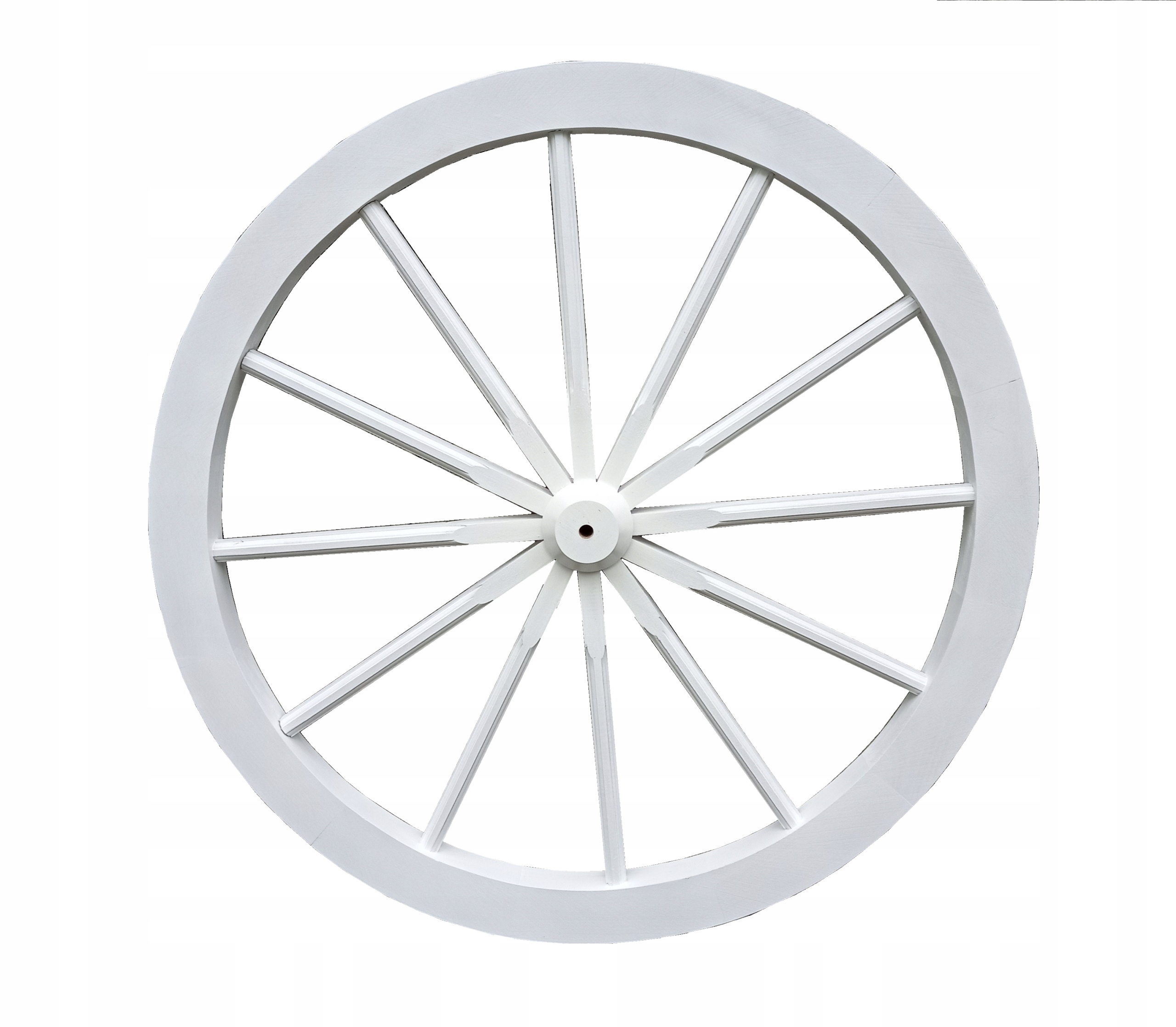 

Koło drewniane koło wozu 71cm białe