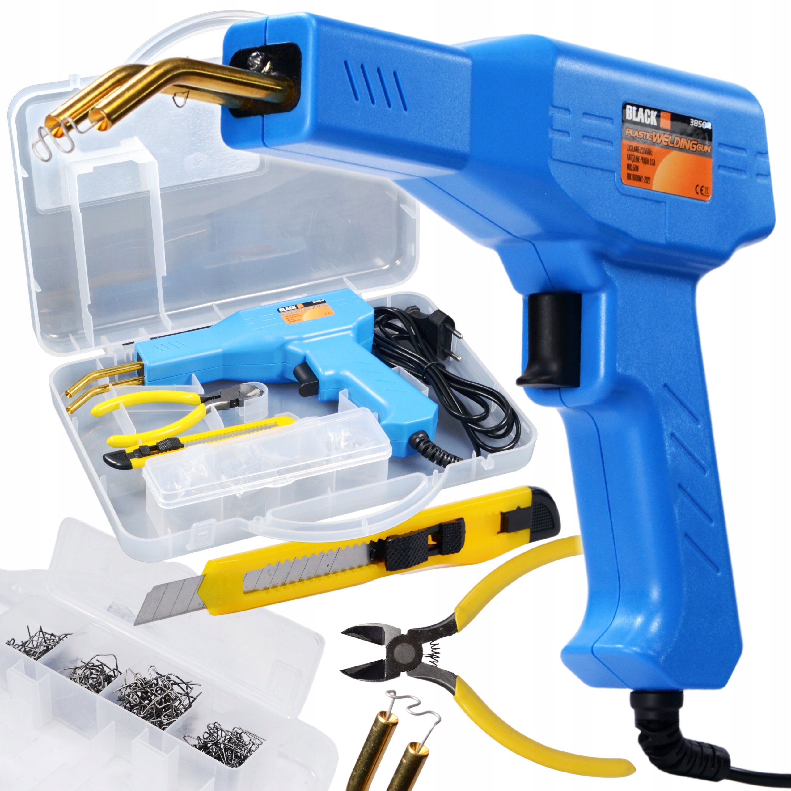 ZGRZEWARKA ZSZYWARKA TWORZYW SZTUCZNYCH PLASTIK PLASTIKU + ZSZYWKI CĘGI 50W