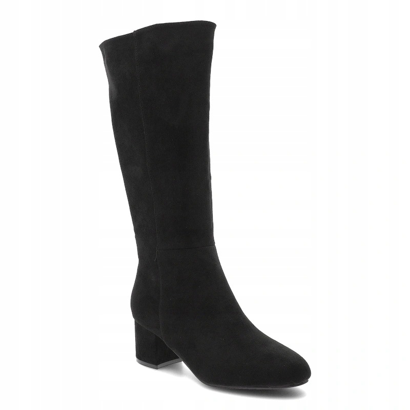 Dámské kozačky S.Barski, černé, HY62-8131 Black