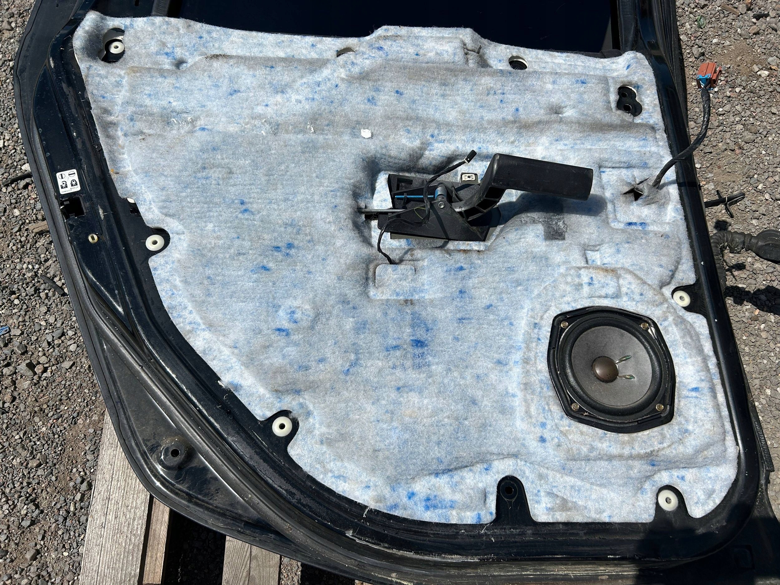 door rear part rear. left window handle complete Hummer H2 2003