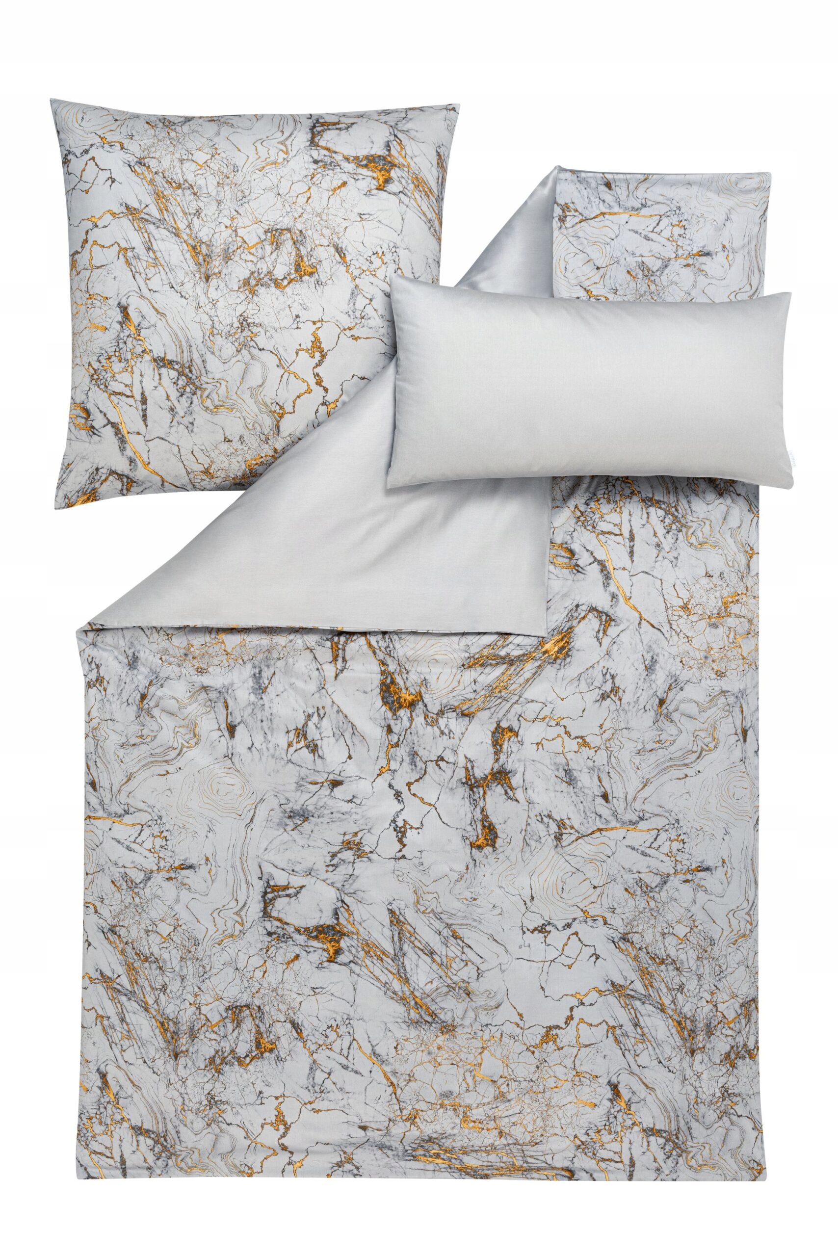Posteľná Bielizeň Estella 7259/820 Raphael Mako Satén 200x220 cm 5 dielov