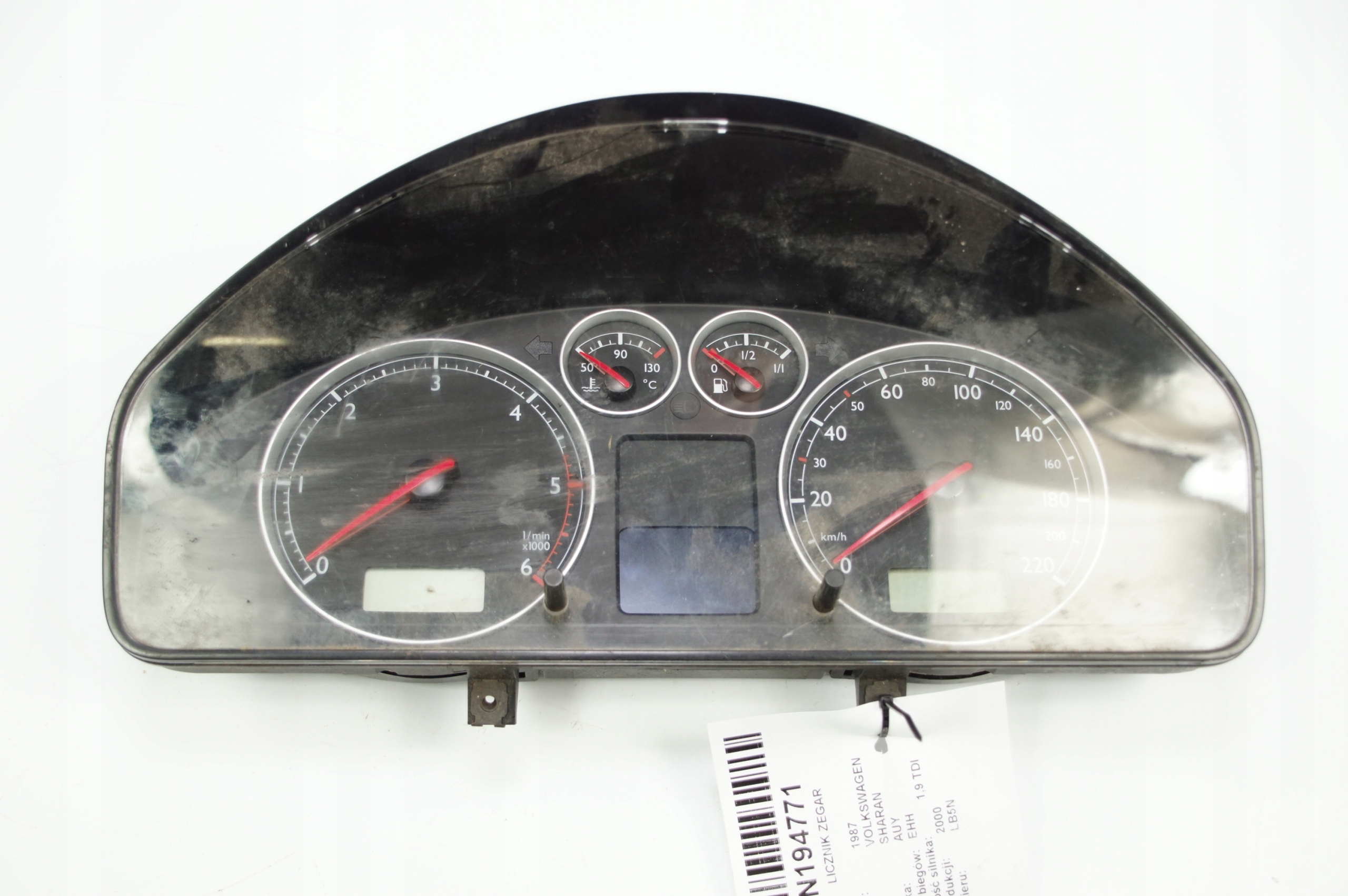dials clock 7M3920820C VOLKSWAGEN SHARAN
