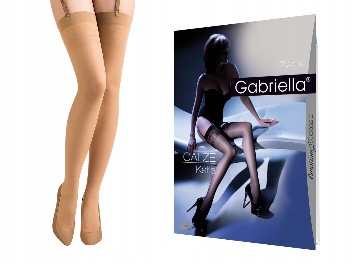 

Pończochy Calze Katia 20 den Beige rozmiar 3/4