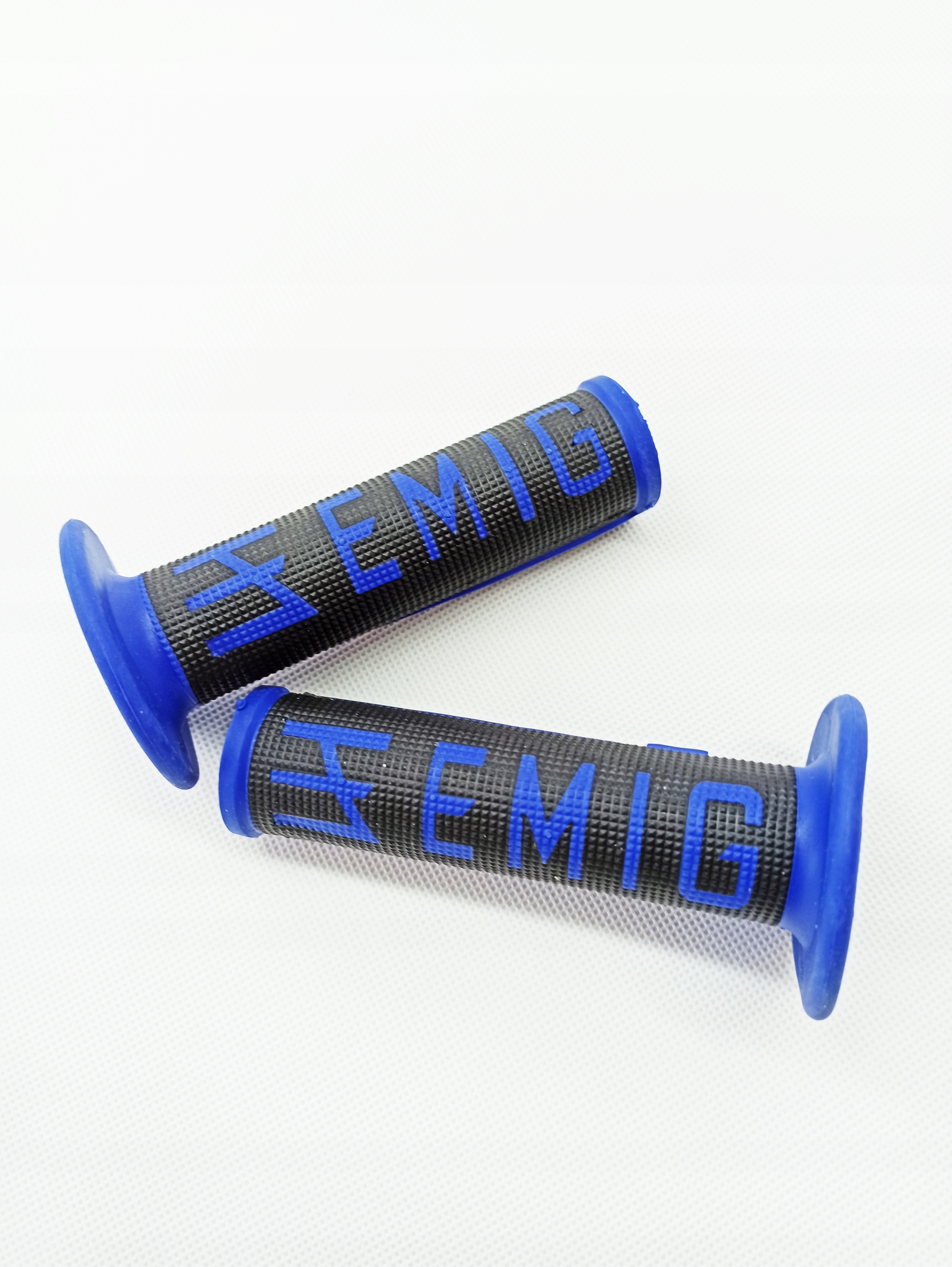 MANETKI CZARNE- NIEBIESKIE EMIG GRIPY SUPERMOTO CROSS