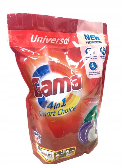 

Gama 4in1 Kapsułki do prania 60szt.