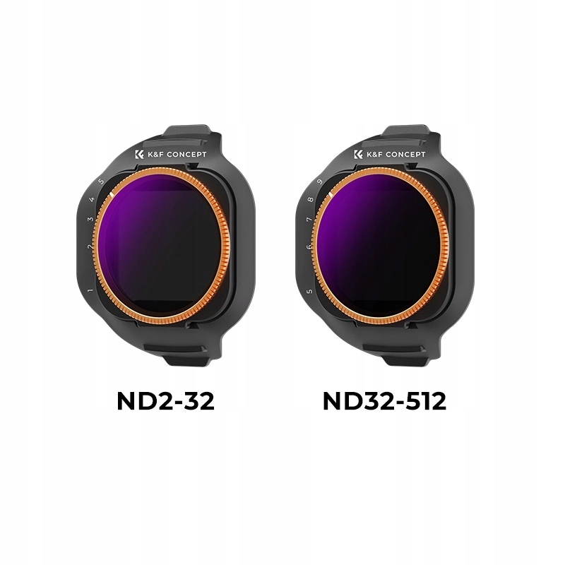 K&f Concept sada Nd filtrů pro Dji Mini 5 Pro (ND2-32 ND32-512)