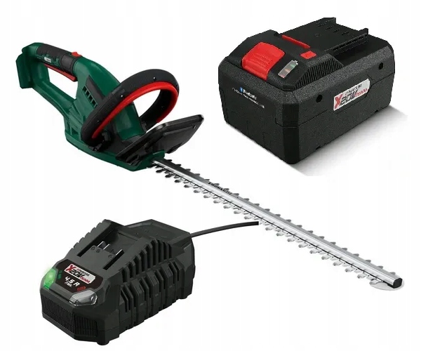 Akumlatorowe Nożyce Do Żywopłotu mocne 51 cm Parkside 8 Ah i Ładowarka x20V