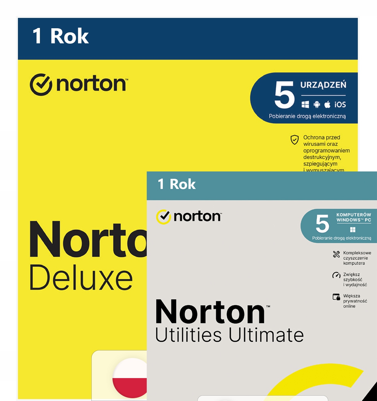 Norton NORTON360 DELUXE 5 st. / 12 miesięcy ESD