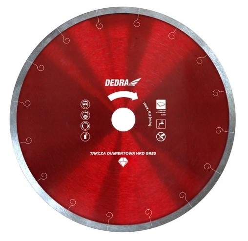 

Dedra Tarcza Diamentowa Hrd Gres 115/22,2MM H1061