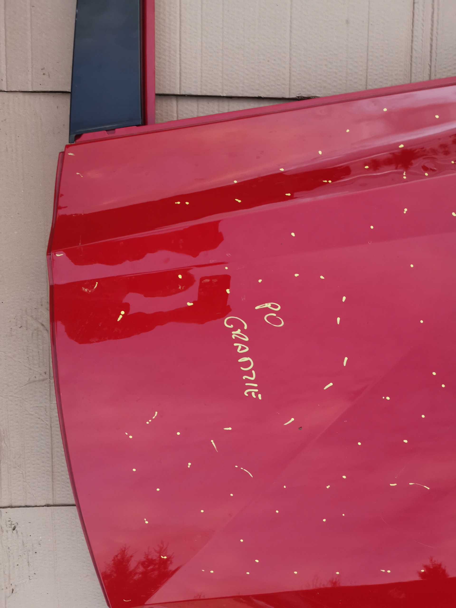 door rear. left rear part left Tucson 4 IV red Hyundai