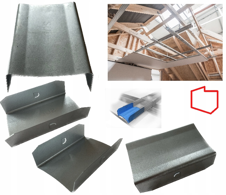 

Łącznik Wzdłużny do profili CD 60/95mm 10szt.