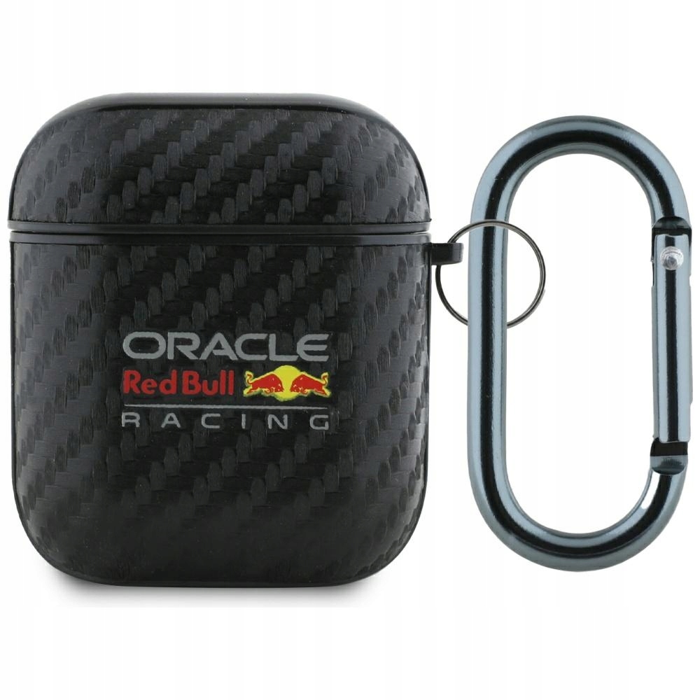 Etui Carbon Red Bull do AirPods 1/2 czarne, i stylowe