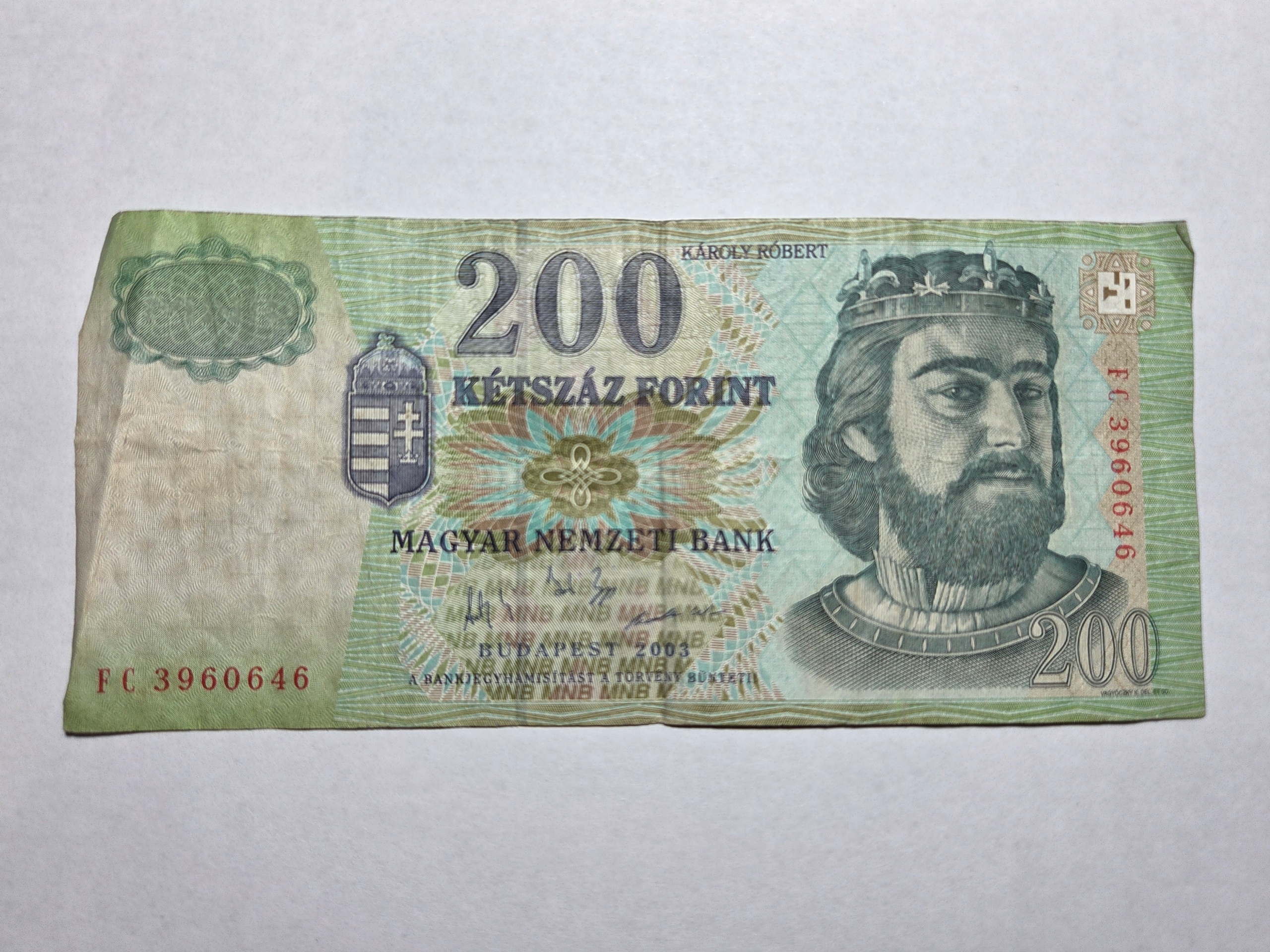 Węgry 200 forintów 2003 rok -NRB0741