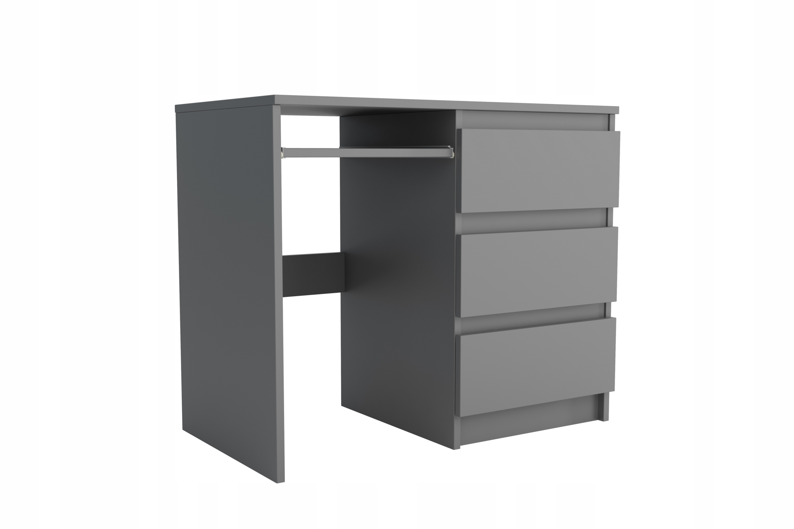 Psací stůl Valerio 90x50 cm do pokoje kanceláře pod Počítač Grafit