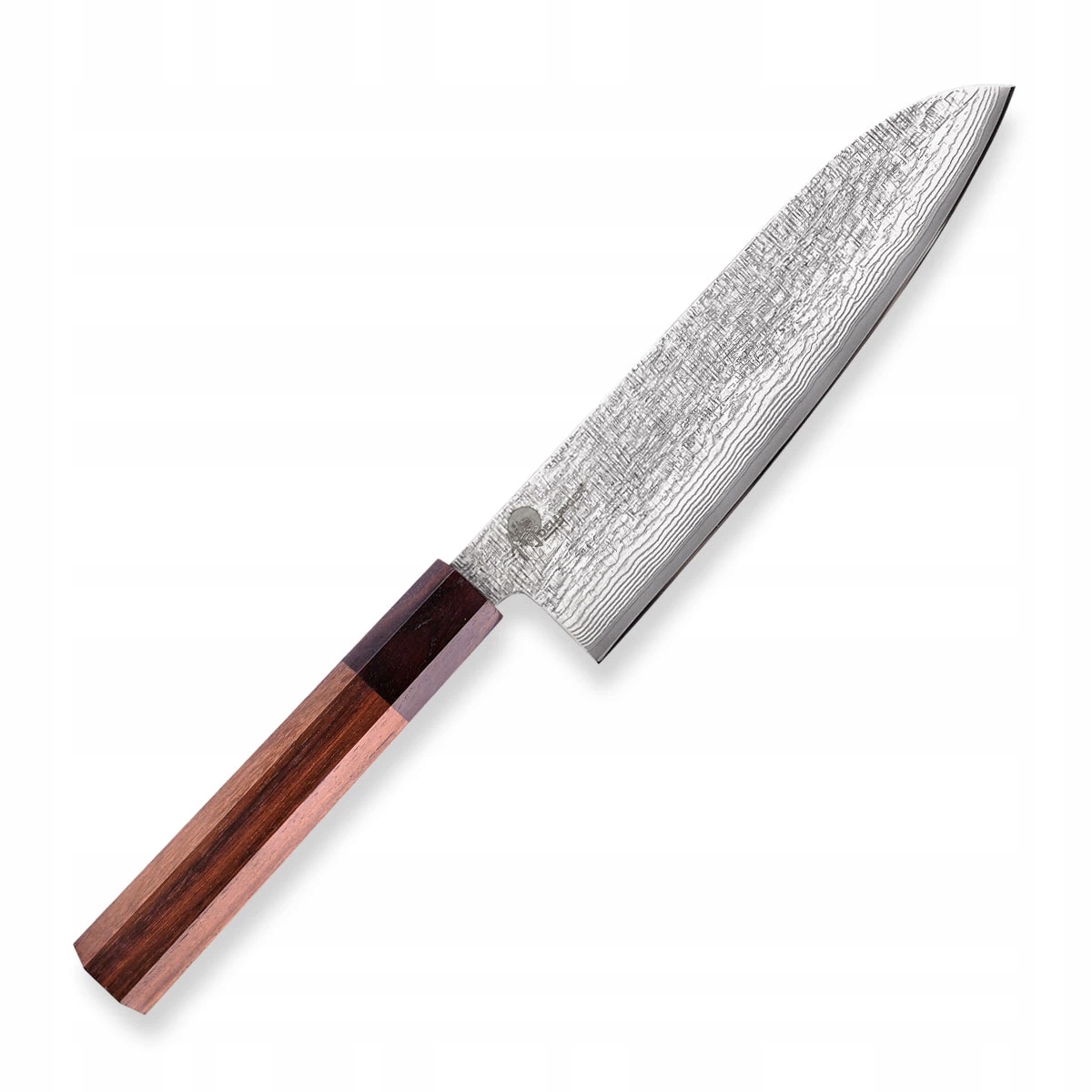 Kuchynský nôž Santoku 180 mm Dellinger Forged Brown Scar