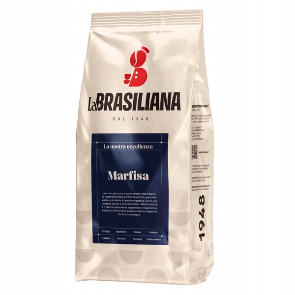 Levně La Brasiliana Marfisa 1 kg Káva zrnková