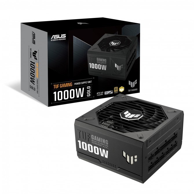 Asus zdroj Tuf Gaming 1000W Gold, 80+ Gold 90YE00S1-B0NA00