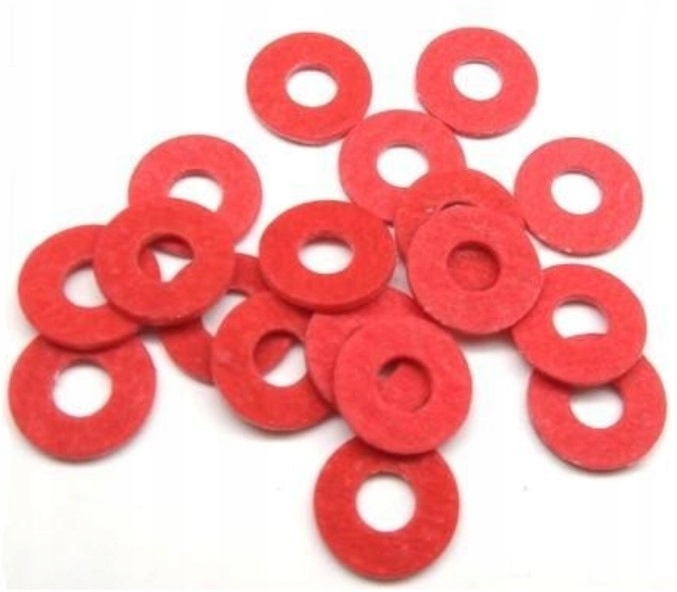 Podkładka izolująca M3 50 szt czerwona