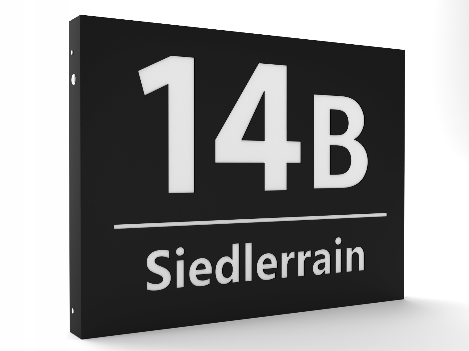 Tabliczka numerem domu PODŚWIETLANA adresowa LED Kod producenta PL-K-DI-40x30-004