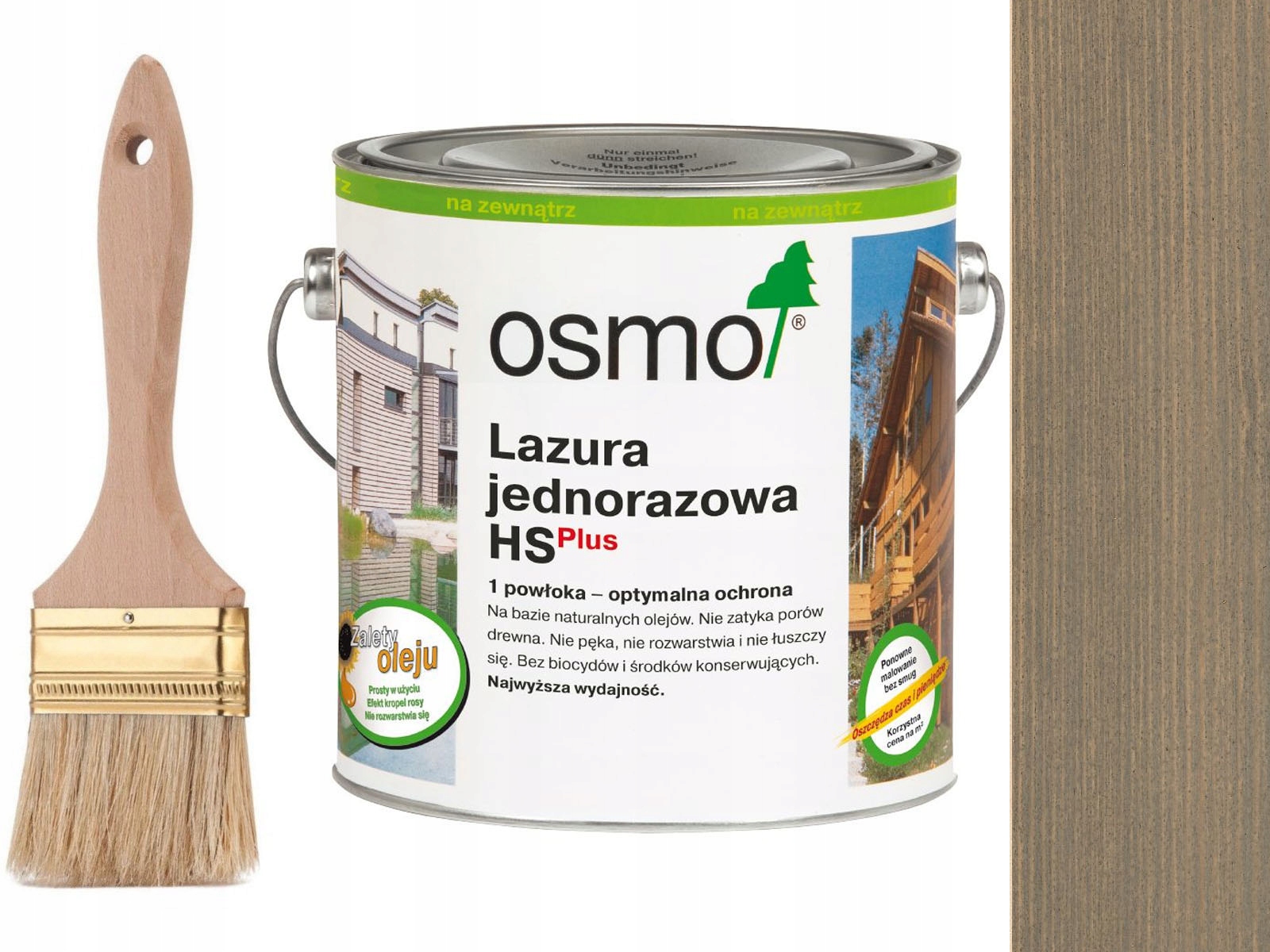 Osmo Jednorazová lazúra 9212 Srebrná Topola 2,5L