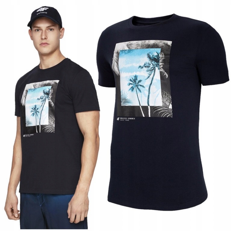 

Koszulka męska 4F męska 2w1 Street i Sport Style