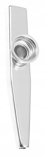 Срібний KAZOO в трубці + 5 мембран безкоштовно, метал Марка Kazoo Польський