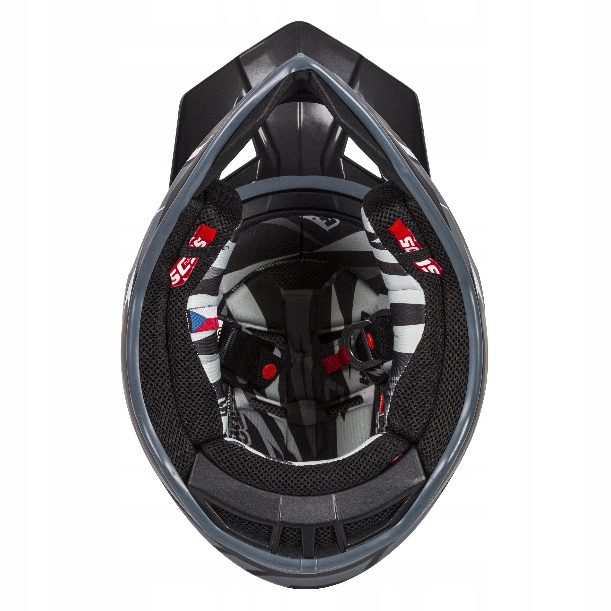 CASSIDA SOS KASK MOTOCYKLOWY CROSS Z WŁÓKNA MAT XS EAN (GTIN) 8596303051662