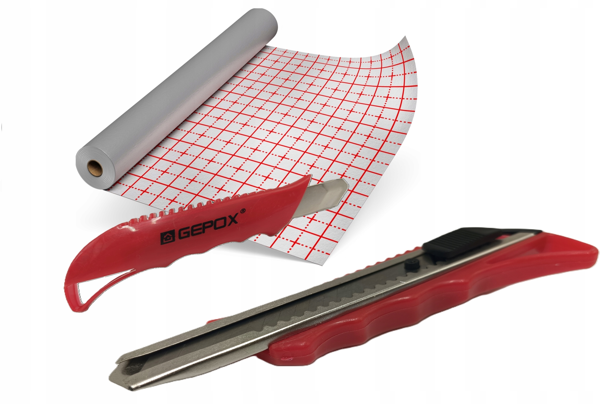 Fólie Podlahového Vytápění 50 m3 135 mk Nejtlustší Gepox Premium Nůž