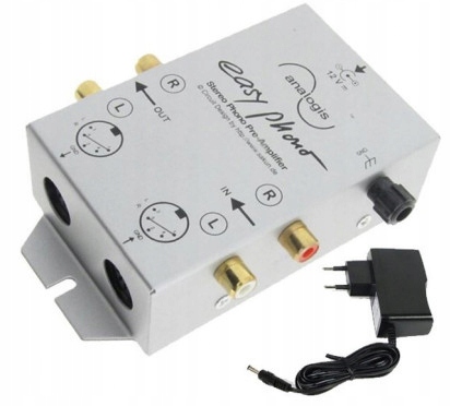 PRZEDWZMACNIACZ GRAMOFONOWY PHONO MM ANALOGIS RIAA EAN (GTIN) 4250013760309
